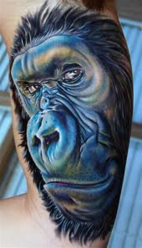 tattoo gorilla|Gorilla Tattoo: Meaning, Symbolism, Design & Ideas